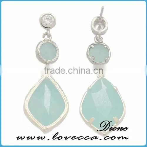 Latest Fashion Hot Sale Wedding Gift Birthstone Earrings photo-6