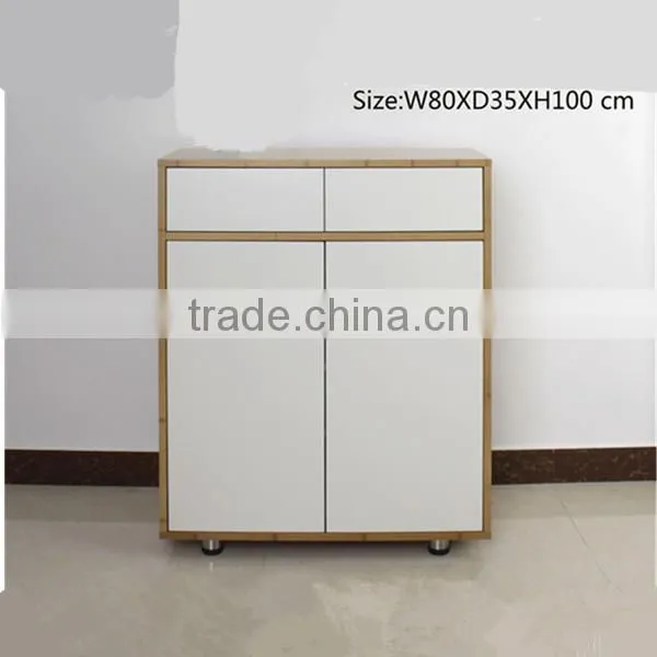 Durable Bamboo Shoe Storage Cabinet Furniutre Design photo-2
