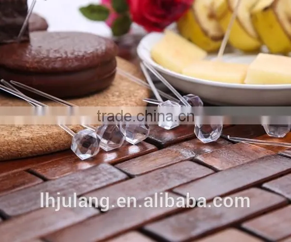 Wholesale Useful Plastic Fruit Fork/plastic Jewelry Fruit Fork photo-5