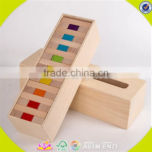 Wholesale Intelligent Wooden Baby Building Blocks Toy Creative Wooden Baby Building Blocks Toy for Fun W13D143 photo-3