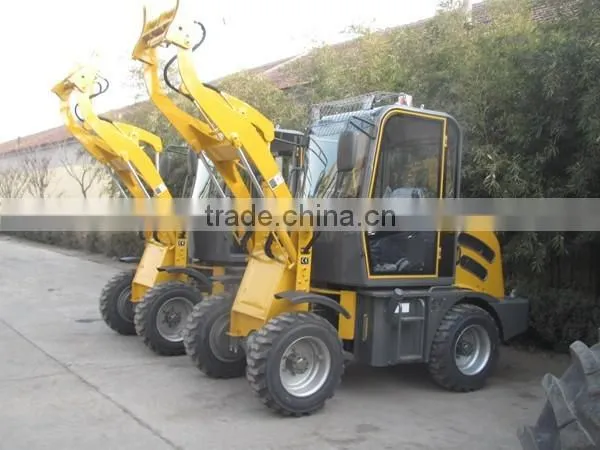 Backhoe 0.8t 1.0t 800kg 1000kg Mini Wheel Loader HZM908 ZL08 photo-2