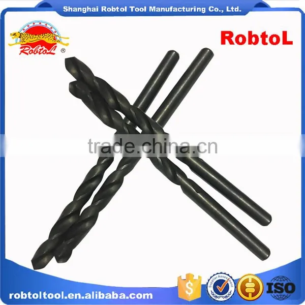 4mm Nano Titanium Coating Straight Shank Hss Twist Drill Bits Cobalt Fully Ground Black Finish Drilling Metal Forged Alloy photo-3