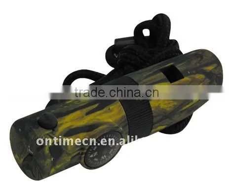 7 in 1 Whistle ,emergency whistle with compass