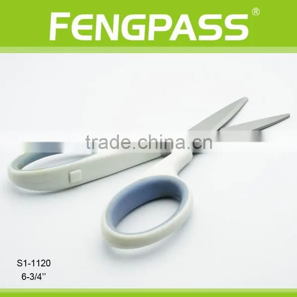 S1-1120 6-3/4" 2Cr13 Stainless Steel Blade With PP+TPR Plastic Handle Sell Scissors photo-3
