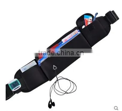 Outdoor Neoprene Sports Light Waist Running Belt Jogging Bag photo-4