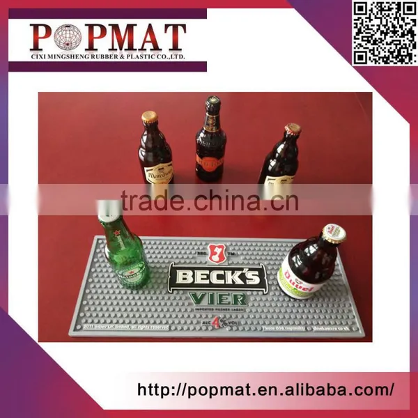 Free Sample New Design Cool Bar Mats Silicone Personalized Bar Mat photo-2