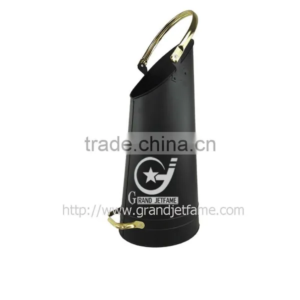 Homeware Hot Sell Matte Black Ash Coal Bucket photo-4