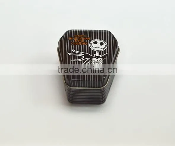 Irregular Hexagon Shaped Tin Box photo-2