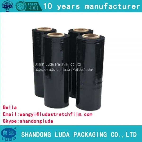 Factory Wholesale Anti Tear Transparent PE Plastic Protective Stretch Film Roll photo-3