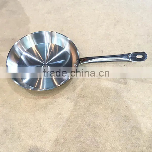 Stamped Fry Pans Tainless Steel Pots Frying Pan Top Products Hot Selling photo-5