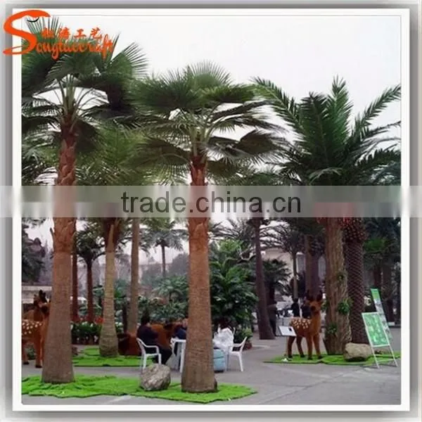 Cheapest Interior Decoration Artificial Washington Palm Tree Wholesale photo-5