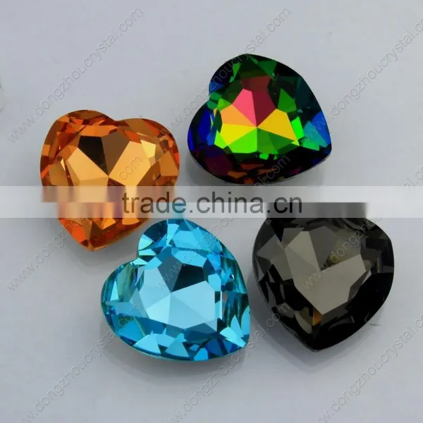 Crystal Glass Clothing Rhinestone Button photo-5
