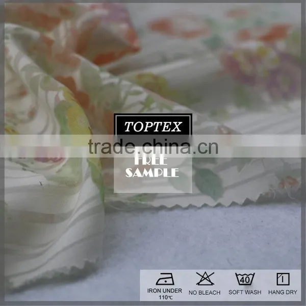 High Fashion Colorful Woven Printed Fabric/Custom Printed Burn Out Fabric photo-2