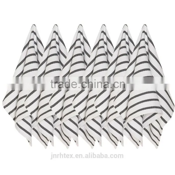 Custom Microfiber Stripe Novelty Kitchen Towel photo-3