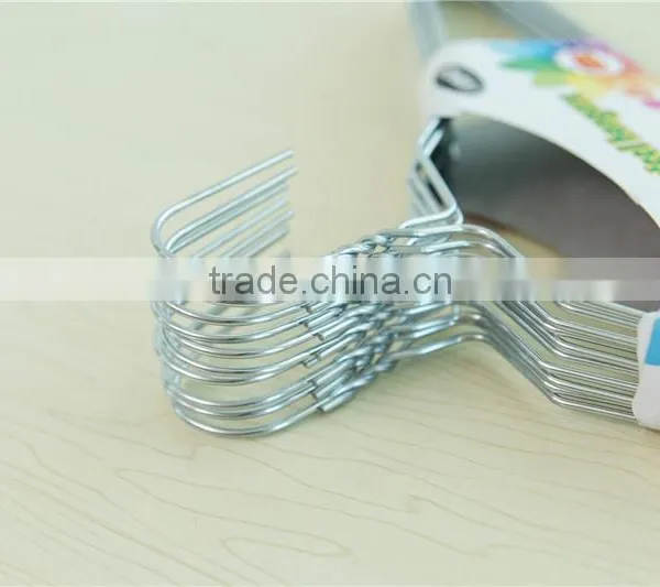 High Quality Factory Price PE Coated Metal Hangers for Clothes photo-2