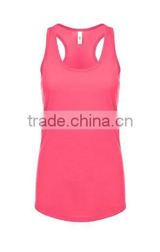 Next Level Apparel Ladies' Ideal Racerback Tank Top - Made From 60% Combed Cotton and 40% Polyester and Comes With Your Logo. photo-2