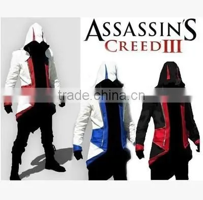 Halloween Costumes for Men Assurance 3 New Kenway Men's Jacket Anime Cosplay Clothes Assassins Creed Costumes photo-6