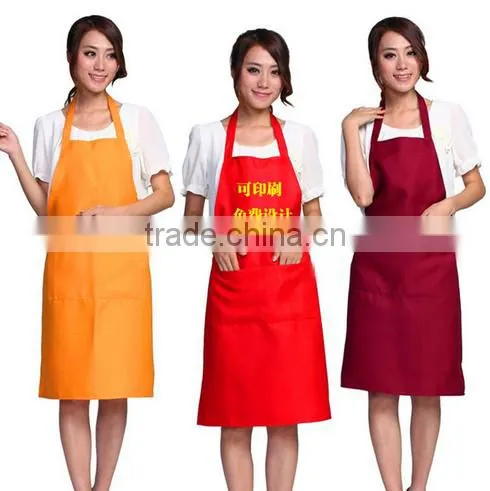 Advertising Aprons Custom Pure Korean Uniforms it Polyester Apron Custom Logo Gifts Promotional Apron Manufacturers photo-2