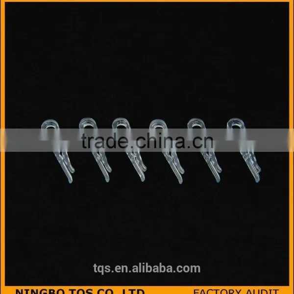 4.6cm Transparent Plastic Shirt Clips for Packing photo-3