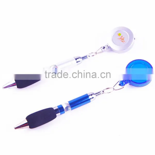 Round Plastic Retractable Badge Yoyo Reel photo-3