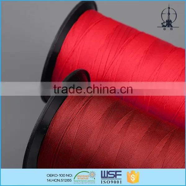 1000D/3 350tex 9tickets Flying Wheel Light Weight Filament Bonded Bag Sewing Thread photo-4