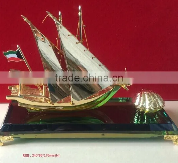 Qatar Story Pearl Shell Boat Gift Qatar Gift photo-3