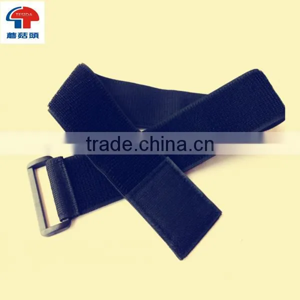 Elastic Hook and Loop Strap With Plastic Buckle photo-2
