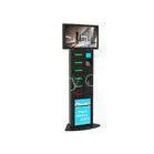 Customized Coin Operated Multi Phone Charging Station Kiosk With 32 Inch LCD Digital Signage