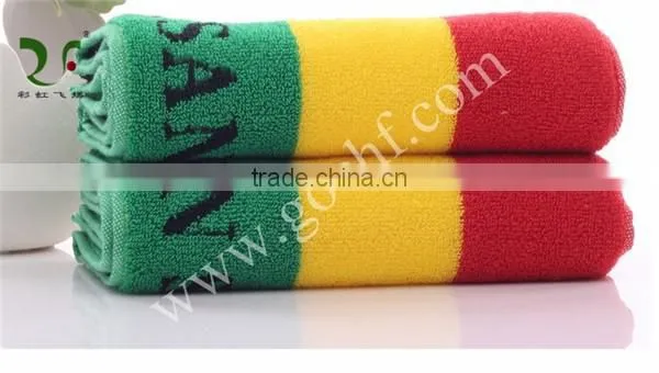 100% Cotton Rainbow Stripe Towels photo-2