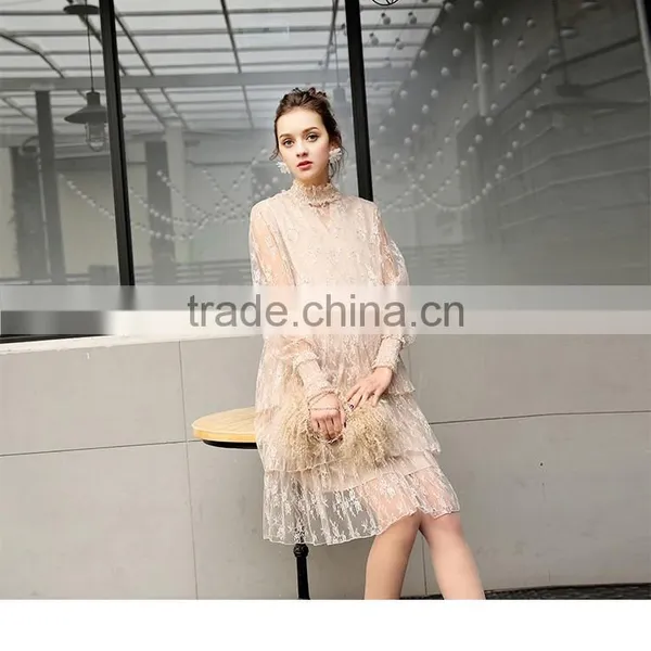 Fashion Pregnant Women Sex Images Lace Ruffle Maternity Photography Dress photo-3