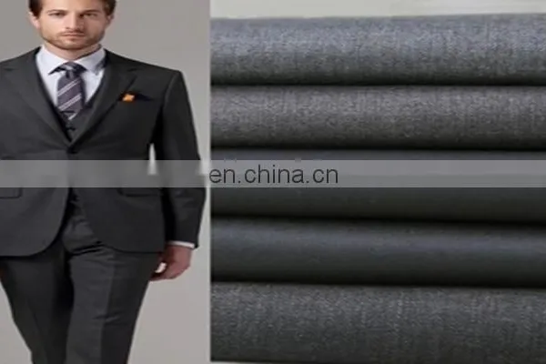 Merino Wool Fabric Worsted Wool Fabric for Garment