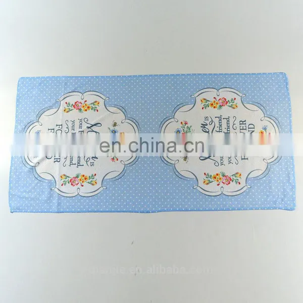 2sides Custom Printed Microfiber Cleaning Tea Towel for Advertisement and Gift photo-3
