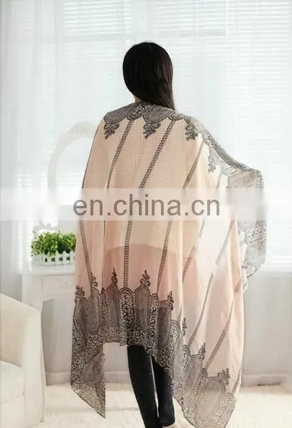 Women Soft Warm Scarf Ice Silk Cotton Scarf Autumn and Winter Fashion This Year Ladies Shawls Scarf photo-5