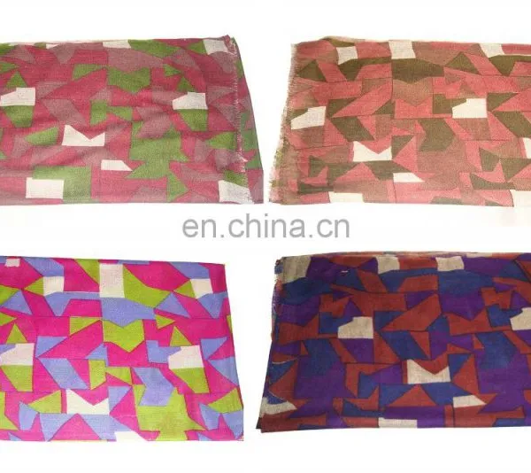 Pashmina Scarfs Pashmina Printed Scarfs Shawls photo-2