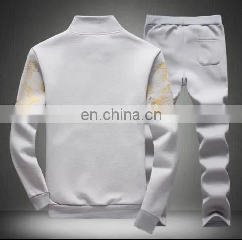 Online Shopping 2PCS Mens Casual Tracksuit Sport Suit Jogging Hoodies Coat Jacket+Pants Sweater photo-4