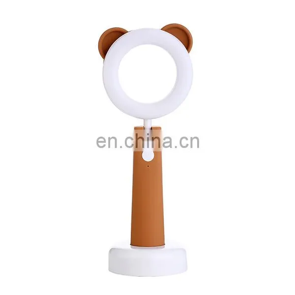 New USB Rechargeable Led Lamp,cute Cartoon Led Night Pet Lamp,small Desk Lamp Led for Children photo-2