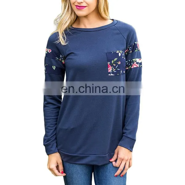 Latest Design Autumn Long Sleeve Printing Women Tops Blouse Shirt photo-2