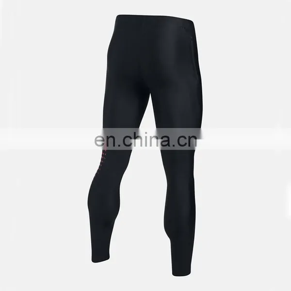 Workout Nylon Black Elastic Fitness Winter Sublimated Cycling Sport Gym Running Compression Tights Men photo-6