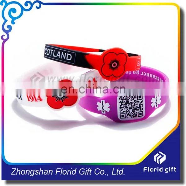 Company Anniversary Gifts Fashion Custom Logo/color Silicone Bracelet photo-6