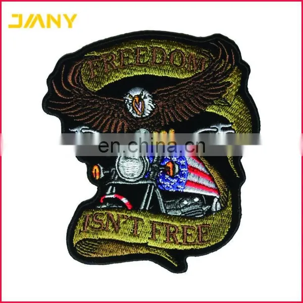 Custom Iron on Embroidered Adhesive Clothing Patches photo-5