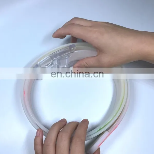 2018 Hot Sales Customized CMYK Logo Belt Silicone Buckle Running Belt photo-5