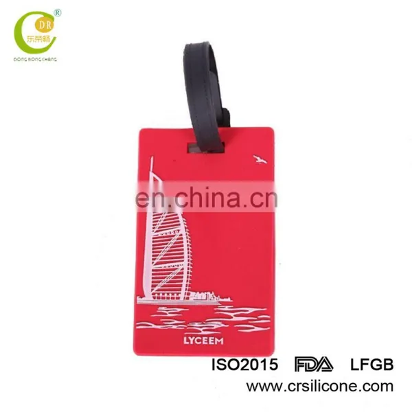 Customize the High Quality PVC/rubber/silicone Animal Shaped Tag Luggage Tag photo-6