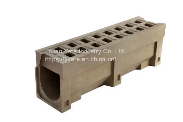 Integrated Polymer Concrete Drainage Channel
