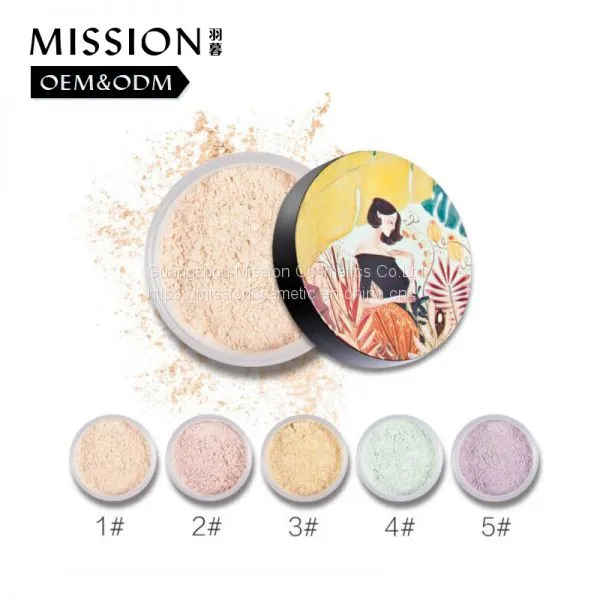 OEM Foundation Cosmetics Glitter and Waterproof Loose Powder photo-2