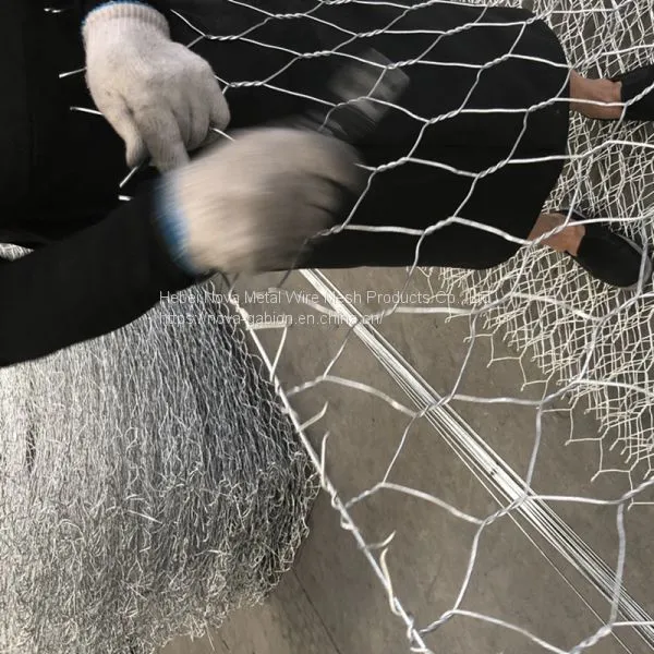 Galvanized Galfan Gabion Box