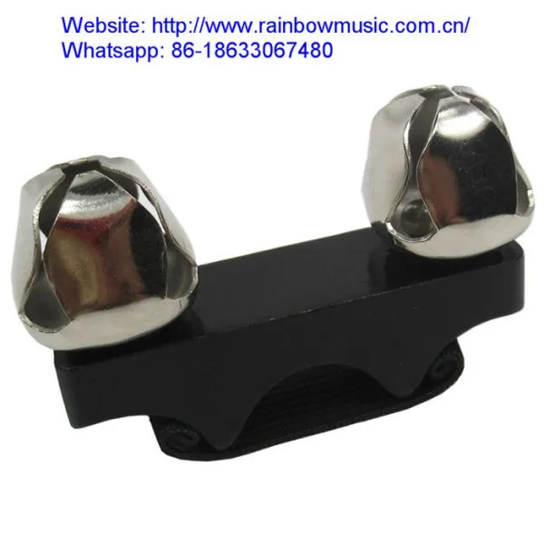 Wholesale & Retail Feet Tambourine Percussion Instruments Jingle Shaker Rhythm Instruments photo-3