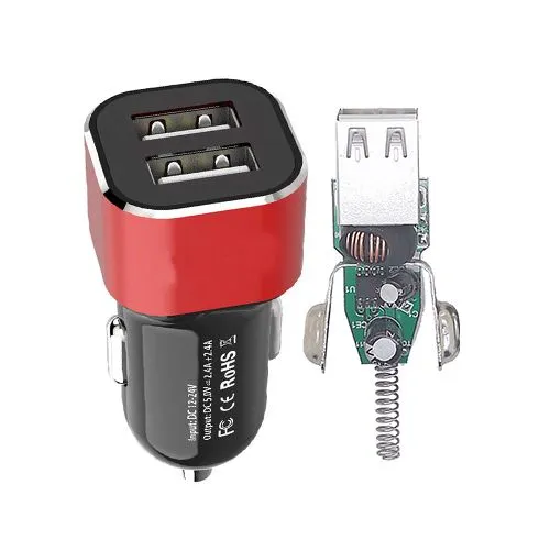 Tiensun PCBA 3.1A Dual Port Car Charger Xiaomi Samsung Huawei