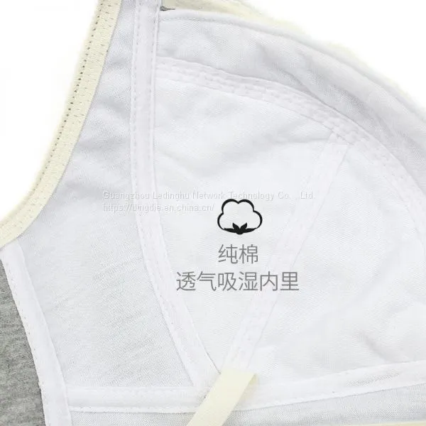 Non-steel Ring Front Buckle Large Size Lace Nursing Bra Pregnant Women Breastfeeding Cotton Adjustment Type Gathered Bra Underwear Women photo-4