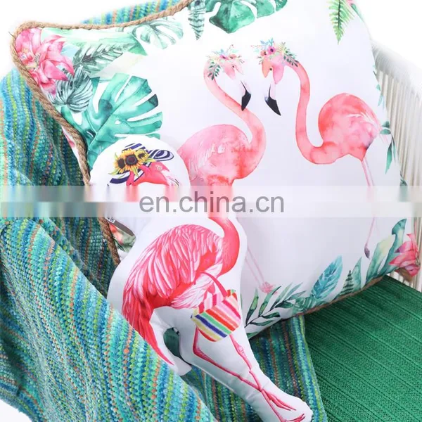 Custom Colorful New Design Flamingo Party Print Seat Back Cushion or Pillow Modern Printed Chair Outdoor Cushion photo-5