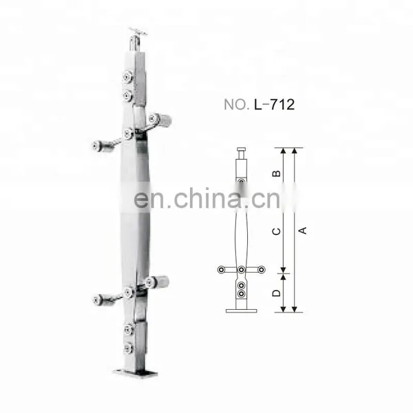 Sonlam Stainless Steel Handrail Post photo-2